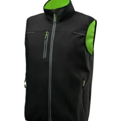 Gilet da Lavoro Neri Multitasche idropellente Tennessee 422230