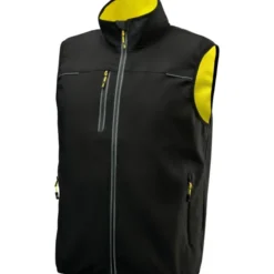 Gilet da Lavoro Neri Multitasche idropellente Tennessee 422230
