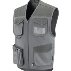 Gilet da Lavoro Neri multitasche Convoy 422066