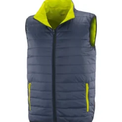 Gilet da Lavoro Neri reversibile ad alta visibilità imbottito Capua 423070