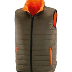 Gilet da Lavoro Neri reversibile ad alta visibilità imbottito Capua 423070