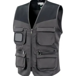 Gilet da Lavoro Neri Stretch bicolore Discovery 422089