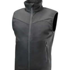 Gilet da Lavoro Neri tecnico in softshell con interno in pile 422101