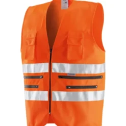 Gilet da Lavoro Neri ad alta visibilità 422018