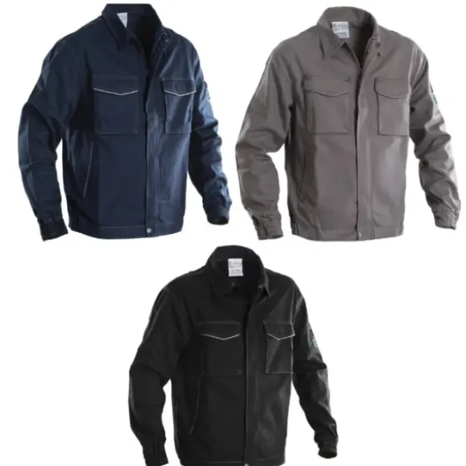 Giubbotto da lavoro 100% Cotone Multitasche P&P Loyal F2005 101
