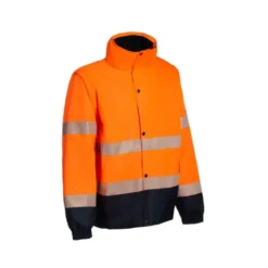 Giubbotto da Lavoro Alta Visibilità Multitasche Invernale P&P Loyal Bomber GGX1U 413