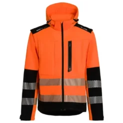 Giubbotto da Lavoro Alta Visibilità Multitasche Invernale P&P Loyal Neon GGX5B 311