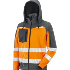 Giubbotto da Lavoro Neri alta visibilità softshell Casilina 455135