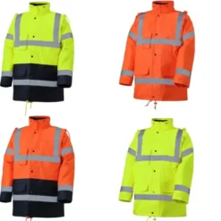 Giubbotto da Lavoro Neri alta visibilità imbottito 423033
