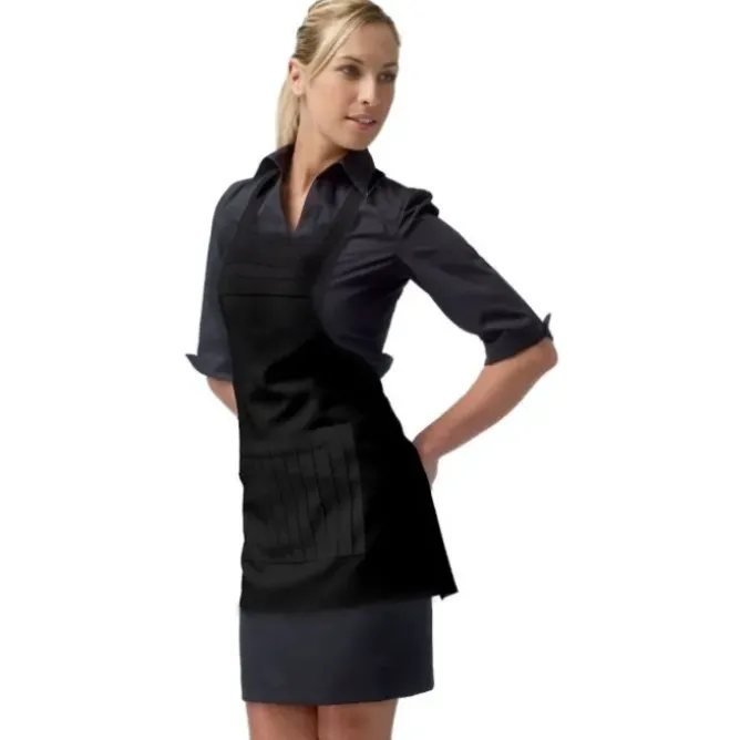 Grembiule donna Michela Horeca Siggi con pettorina e taschino - 28PZ0189/00-0111