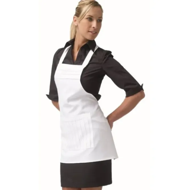 Grembiule donna Michela Horeca Siggi con pettorina e taschino - 28PZ0189/00-0111