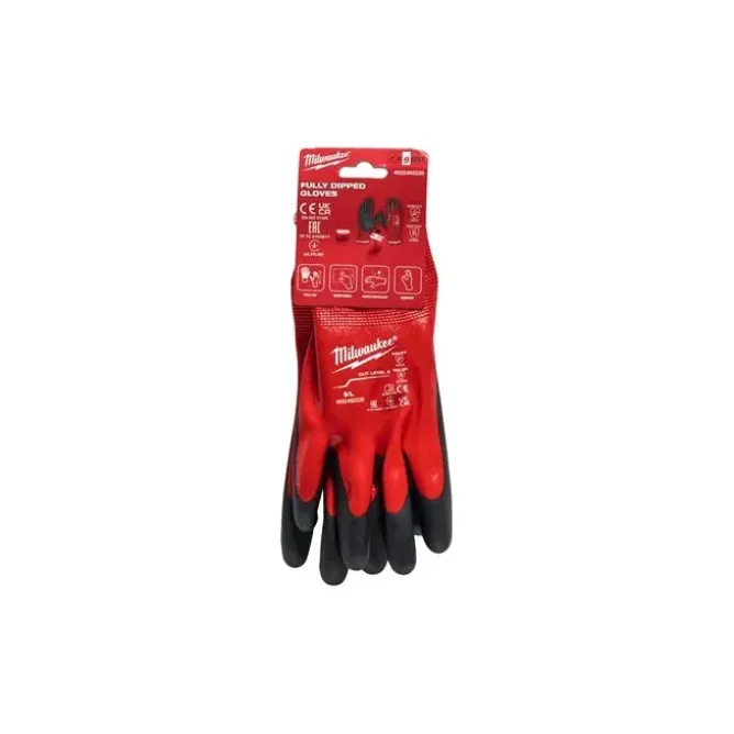 Guanti da Lavoro Milwaukee Fully Dip Taglio A 4932493218