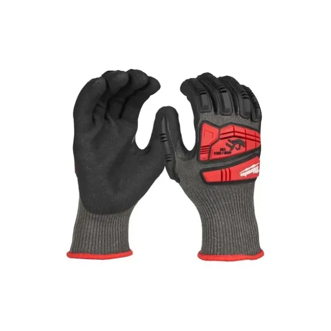 Guanti da Lavoro Milwaukee Anti-taglio Strech Impact Pro 4932498534
