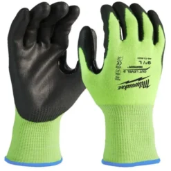 Guanti da Lavoro Milwaukee Alta Visibilità Hi-vis cut B 4932479921
