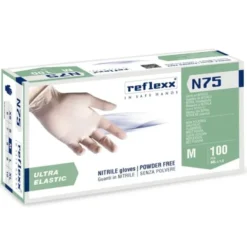 Guanti in Nitrile Reflexx N75 senza polvere