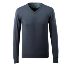 Maglione da Lavoro con Lana Merinos scollo a V Mascot 50635-989