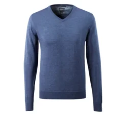 Maglione da Lavoro con Lana Merinos scollo a V Mascot 50635-989
