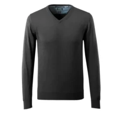 Maglione da Lavoro con Lana Merinos scollo a V Mascot 50635-989
