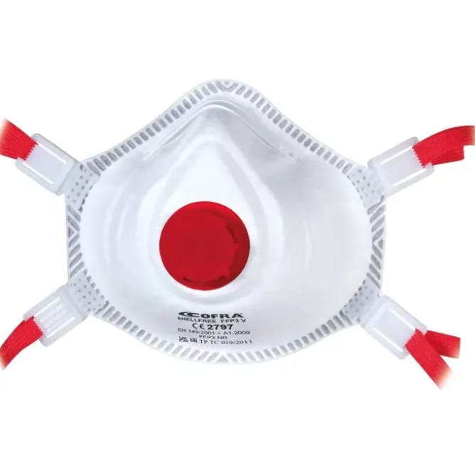 Mascherina con Valvola Cofra Shellfree FFP3 V M010-B031