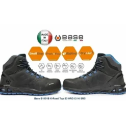 OUTLET - Scarpe Antinfortunistiche BASE K-Road TOP S3 HRO HI CI SRC Alte invernali Impermeabili antiscivolo 2 - B1001B