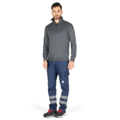 Pantalone da Lavoro Alta Visibilità 100% Cotone Multitasche Massaua 180BNR estivi leggeri