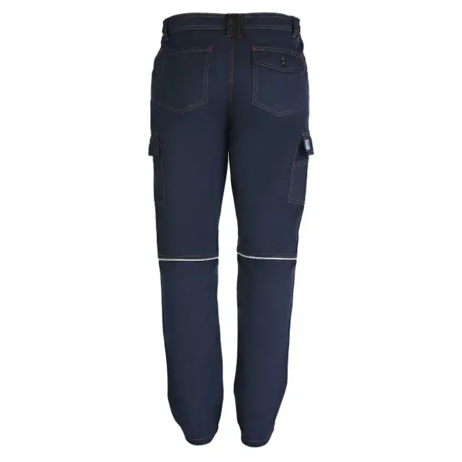 Pantalone da Lavoro Multitasche 100% Cotone Professional Slim Fit