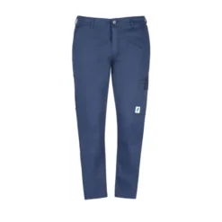 Pantalone Economici Blu Multitasche Cotone 100% Massaua Imbottiti Felpati Invernale