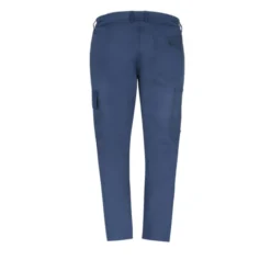 Pantalone Economici Blu Multitasche Cotone 100% Massaua Imbottiti Felpati Invernale