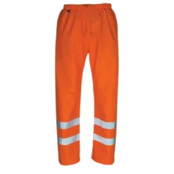 Pantaloni da Lavoro Alta Visibilità Impermeabili Antivento Wolfsberg Mascot 50102-814