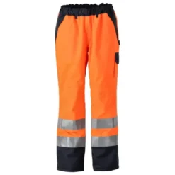Pantaloni da Lavoro Alta Visibilità Multitasche Impermeabile Linz Mascot 07090-880