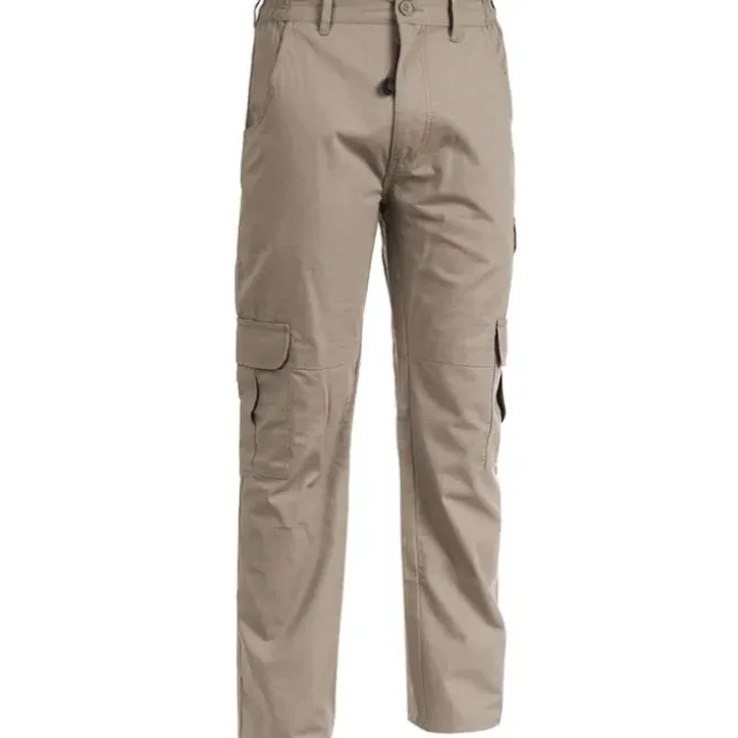 Pantaloni da Lavoro Multitasche Stretch 100% Cotone Sottozero Brasco E0203