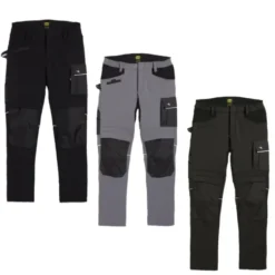 Pantaloni da lavoro Diadora Multitasche Stretch Carbon 702.175554