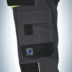 Pantaloni da lavoro Stretch LF Elasticizzati Multitasche Slim Fit estivi - Grigio