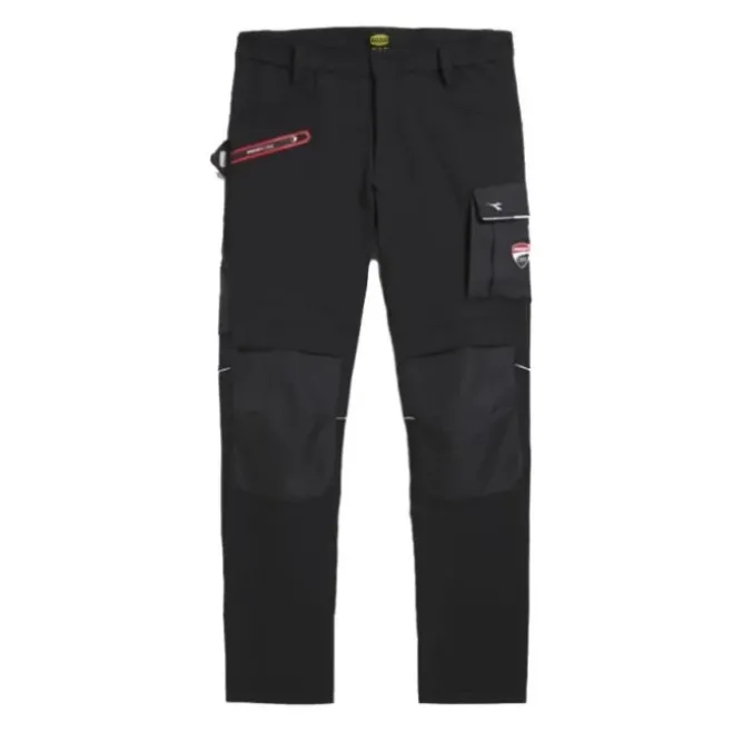 Pantaloni Da Lavoro Stretch Multitasche Diadora Performance Ducati 702.180074