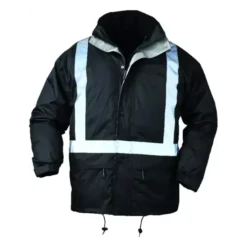 Parka 4 in 1 Coverguard BODYGUARD II 5BODN: 100% PES Spalmato PVC- Nero