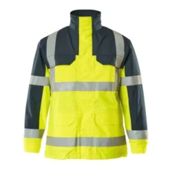 Parka da Lavoro Alta visibilità Ignifugo Multitasche Impermeabile Antivento Lungern Mascot 06831-064