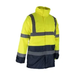 Parka da Lavoro LMA Prevention 5002 Alta Visibilità Multitasche Impermeabile 4 in 1