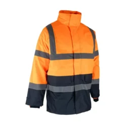 Parka da Lavoro LMA Prevention 5002 Alta Visibilità Multitasche Impermeabile 4 in 1