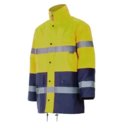 Parka bicolore da Lavoro Alta Visibilità Multitasche Velilla 166