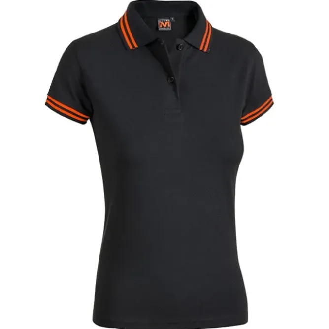 Polo da Lavoro da Donna Stretch Sottozero Sissi Black Line E0489