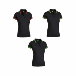 Polo da Lavoro da Donna Stretch Sottozero Sissi Black Line E0489