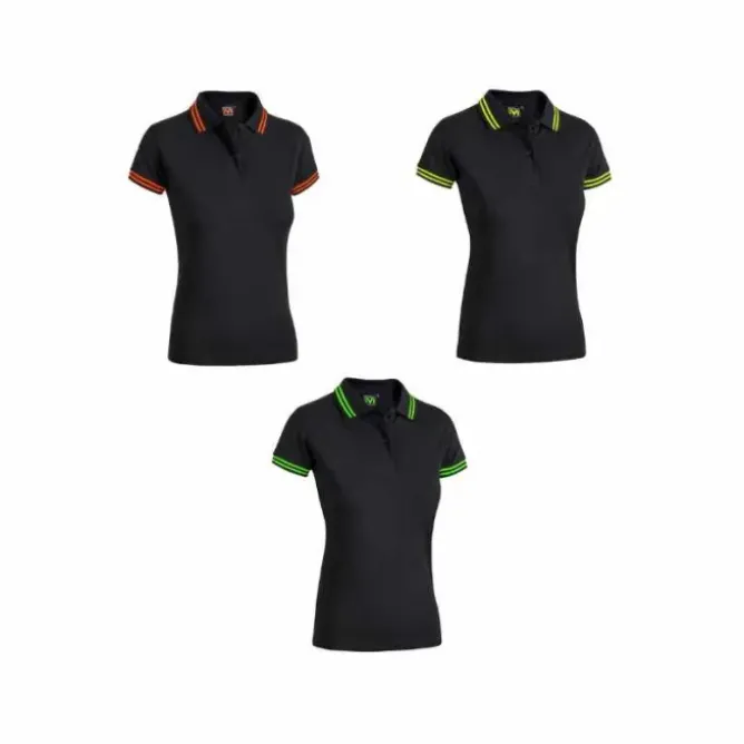 Polo da Lavoro da Donna Stretch Sottozero Sissi Black Line E0489