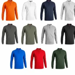 Polo da Lavoro Manica Lunga 100% Cotone Sottozero Becker E0406