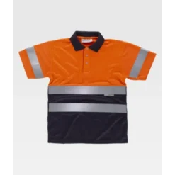 Polo da Lavoro Workteam Manica Corta Alta Visibilità C3860