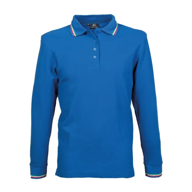 Polo manica lunga da Lavoro 100% Cotone JRC Savona Lady 996101