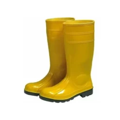 PVC - Stivale antinfortunistico - S5 Puntale + Lamina. Giallo.