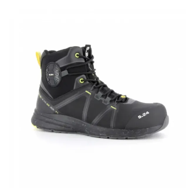 Scarpe Antifortunistiche S.24 Rocket S3 ESD SRC FO WRU HRO HI CI 6222 Alte Metalfree