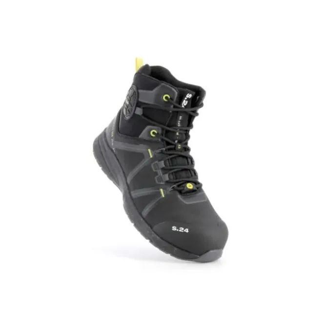 Scarpe Antifortunistiche S.24 Rocket S3 ESD SRC FO WRU HRO HI CI 6222 Alte Metalfree
