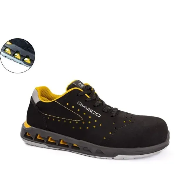 Scarpe Antinfortunistiche Basse Metalfree Giasco COMET S1PL FO SR 3L182NG
