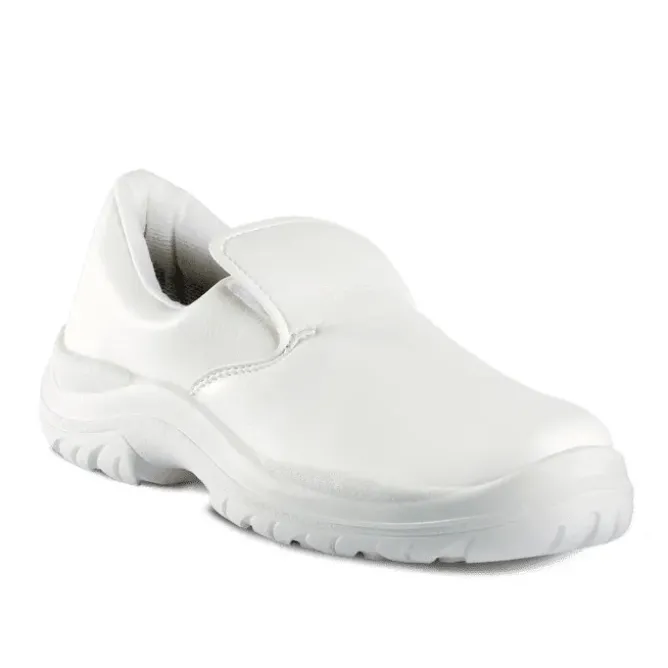 Scarpe antinfortunistiche Bianche Mocassino antinfortunistico FTG 2550M S2 SRC